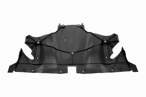 Plate under motor