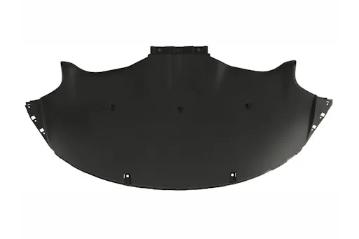 Plate under motor