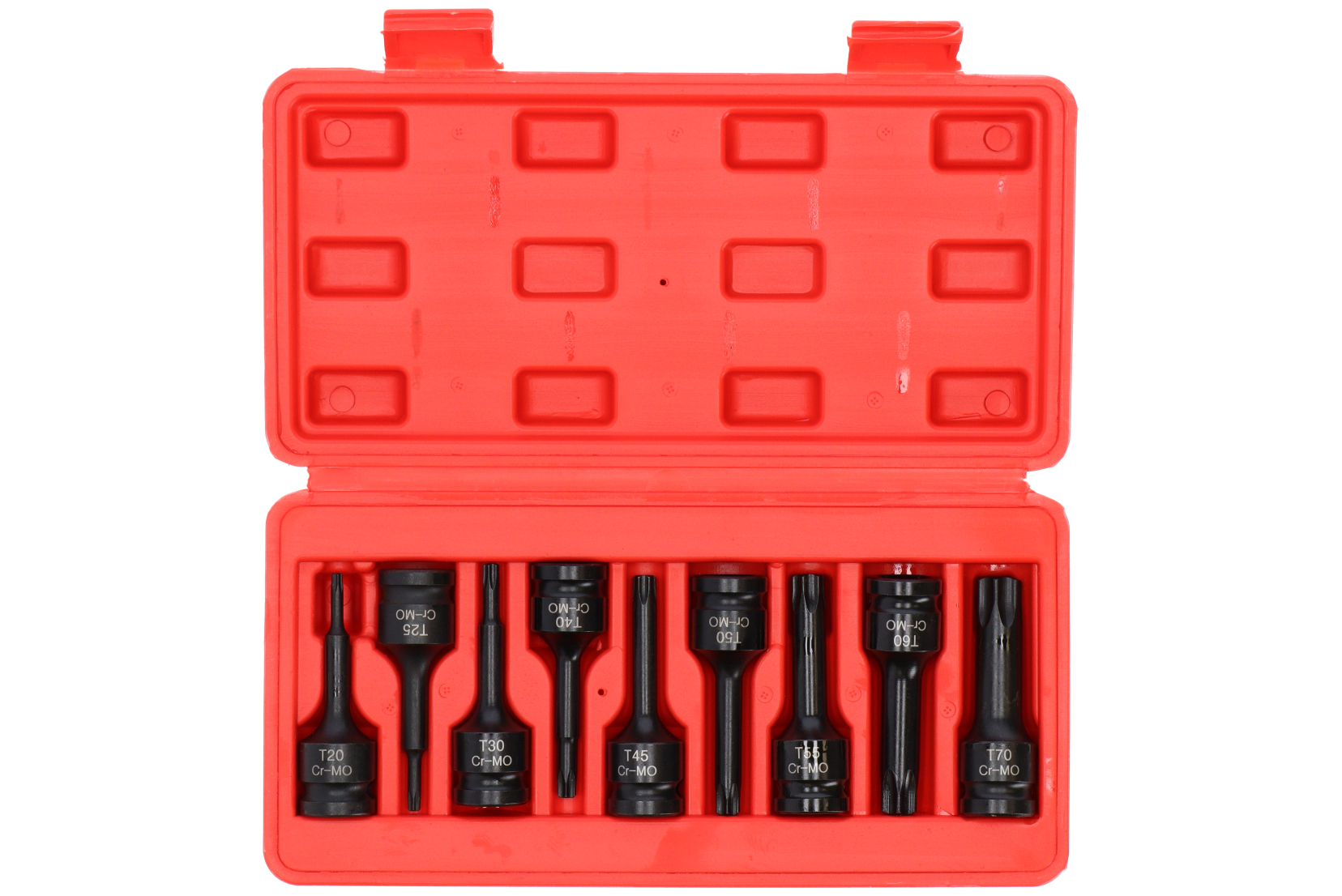 Torx kraftpipesett 9 deler 1/2"