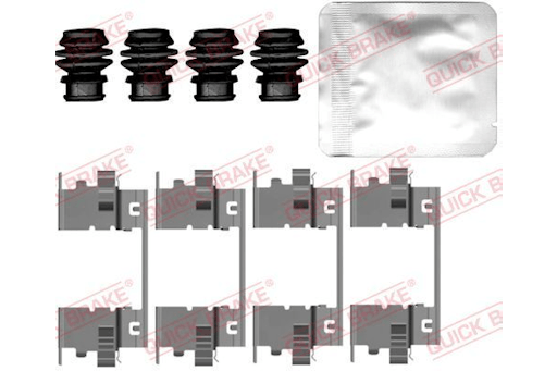 Bremseklosser, monteringssett